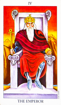 image of The Emperor tarot card