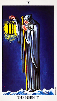 image of The Hermit tarot card