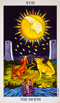 Pisces - Tarot Card: The Moon
